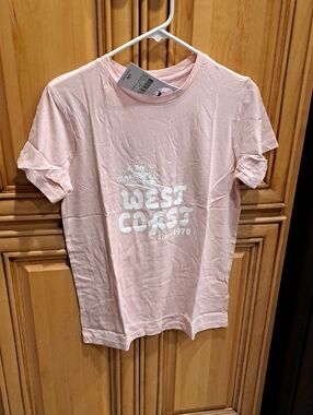 Charlie Holiday "West Coast" Pink Women's Tee Rose Color